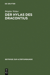 Der Hylas des Dracontius - Brigitte Weber