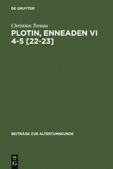 Plotin, Enneaden VI 4-5 [22-23] - Christian Tornau