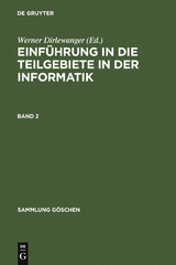 Einführung in die Teilgebiete der Informatik. Band 2