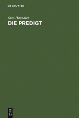 Die Predigt - Otto Haendler