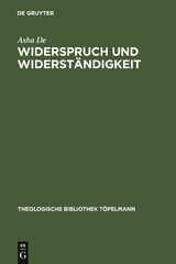 Widerspruch und Widerständigkeit - Asha De