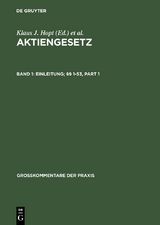 Einleitung; §§ 1-53 - 