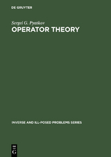 Operator Theory - Sergei G. Pyatkov