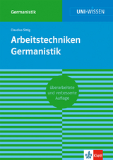 Arbeitstechniken Germanistik - Claudius Sittig