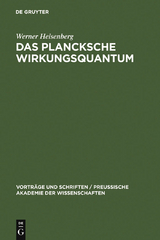 Das Plancksche Wirkungsquantum - Werner Heisenberg