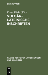 Vulgärlateinische Inschriften - 