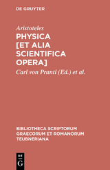 Physica [et alia scientifica opera] -  Aristoteles