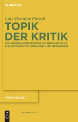 Topik der Kritik - Lutz-Henning Pietsch