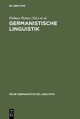 Germanistische Linguistik - 