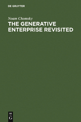 The Generative Enterprise Revisited - Noam Chomsky