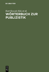 Wörterbuch zur Publizistik - 