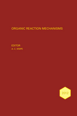 Organic Reaction Mechanisms 2012 - 