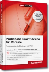 Praktische Buchführung für Vereine - Elmar Goldstein, Horst Lienig