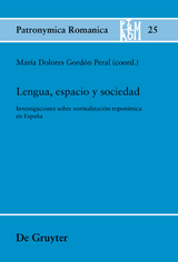 Lengua, espacio y sociedad - 