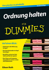 Ordnung halten für Dummies - Eileen Roth