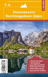 Berchtesgadener Alpen - Wanderkarte 1:25.000 - 