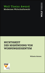 Nichtigkeit der Begründung von Wohnungseigentum - Wilhelm Garzon