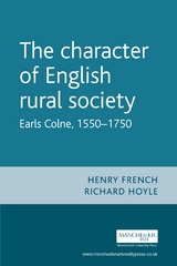 Character of English Rural Society -  Henry French,  Richard Hoyle