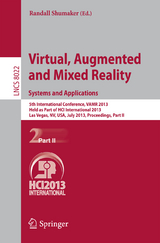 Virtual, Augmented and Mixed Reality: Systems and Applications - 