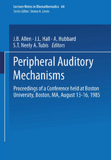 Peripheral Auditory Mechanisms - 