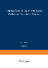 Applications of the Monte Carlo Method in Statistical Physics - 