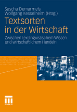 Textsorten in der Wirtschaft - 