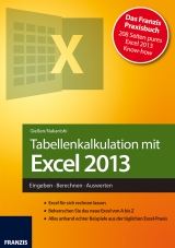 Tabellenkalkulation mit Excel 2013 - Saskia Gießen, Hiroshi Nakanishi