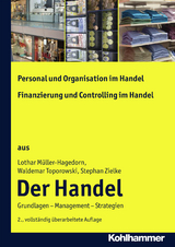 Personal und Organisation im Handel + Finanzierung und Controlling im Handel - Lothar Müller-Hagedorn, Waldemar Toporowski, Stephan Zielke