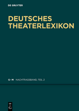 Deutsches Theater-Lexikon / G - J - 