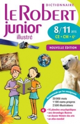 Le Robert Junior Illustre 8-11 Years - New Edn 2013 - 