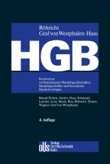 HGB - Handelsgesetzbuch - Röhricht, Volker; Westphalen, Friedrich; Haas, Ulrich