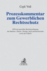 Prozesskommentar zum Gewerblichen Rechtsschutz - 