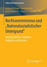 Rechtsextremismus und „Nationalsozialistischer Untergrund“ - 