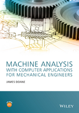 Machine Analysis with Computer Applications for Mechanical Engineers - James Doane