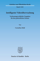 Intelligente Videoüberwachung. - Cornelius Held