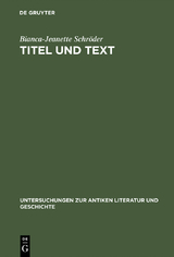 Titel und Text - Bianca-Jeanette Schröder