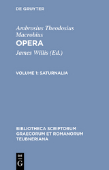 Saturnalia - Ambrosius Theodosius Macrobius