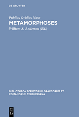 Metamorphoses - Publius Ovidius Naso