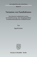 Varianten von Familialismus. - Sigrid Leitner