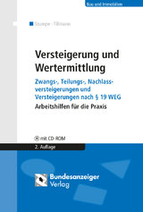 Versteigerung und Wertermittlung - Bernd Stumpe, Hans-Georg Dr. Dipl.-Ing. Tillmann