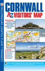 Cornwall Visitors Map - Geographers' A-Z Map Company