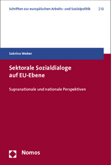 Sektorale Sozialdialoge auf EU-Ebene - Sabrina Weber