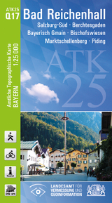 ATK25-Q17 Bad Reichenhall (Amtliche Topographische Karte 1:25000) - Breitband und Vermessung Landesamt für Digitalisierung  Bayern