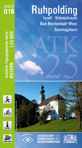 ATK25-Q16 Ruhpolding (Amtliche Topographische Karte 1:25000) - Breitband und Vermessung Landesamt für Digitalisierung  Bayern