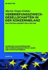 Verbriefungszweckgesellschaften in der Konzernbilanz - Marvin Vesper-Gräske