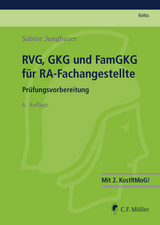 RVG, GKG und FamGKG für RA-Fachangestellte - Sabine Jungbauer