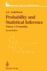 Probability and Statistical Inference - Kalbfleisch, J.G.