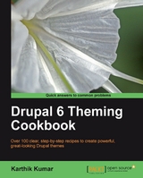 Drupal 6 Theming Cookbook - Kumar Karthik