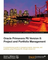 Oracle Primavera P6 Version 8: Project and Portfolio Management - Elaine Britt Krazer, Daniel Williams