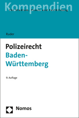 Polizeirecht Baden-Württemberg - Ruder, Karl-Heinz